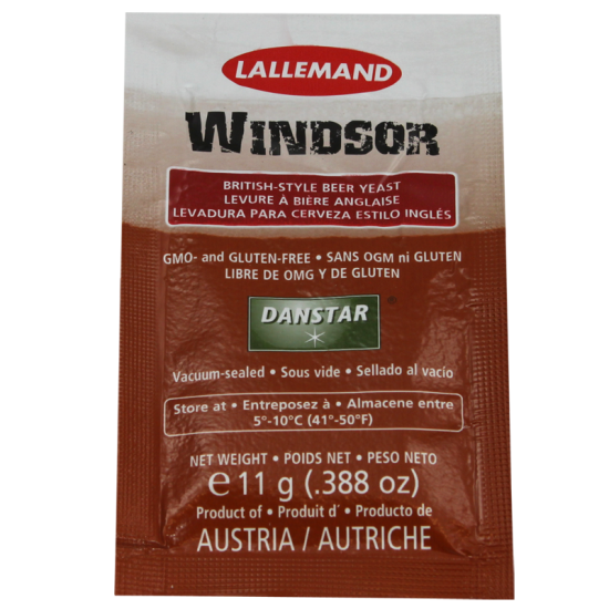 Danstar Windsor Beer Yeast - 11g Sachet Danstar Windsor Beer Yeast - 11g Sachet
