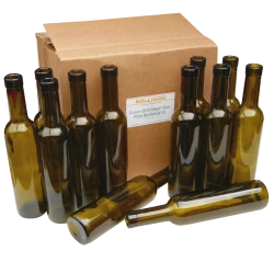 375ml Half Size Green Wine Bottles  - Box of 12