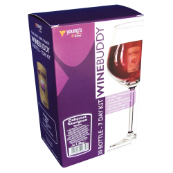 Youngs Winebuddy Wine Kit - Cabernet Sauvignon - 30 bottle - 7 Day Kit