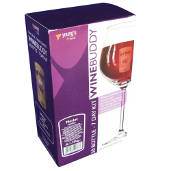 Youngs Winebuddy Wine Kit - Merlot - 30 Bottle - 7 Day Kit