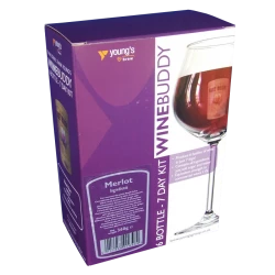 Youngs Winebuddy Wine Kit Refill - Merlot - 6 Bottle - 7 Day Kit