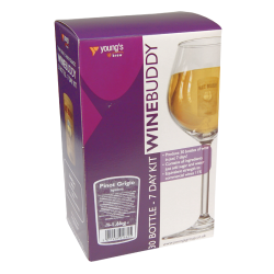 Youngs Winebuddy Wine Kit - Pinot Grigio - 30 Bottle - 7 Day Kit