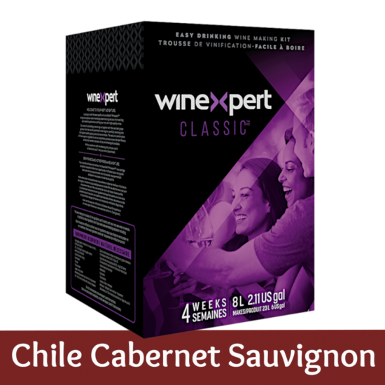 Winexpert Classic - Chilean Cabernet Sauvignon - 30 Bottle Wine Kit