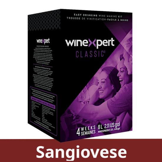 Winexpert Classic - Sangiovese - 30 Bottle Wine Kit
