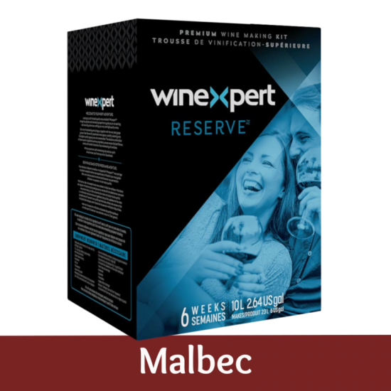 Winexpert Reserve - Argentinian Malbec - 30 Bottle Wine Kit