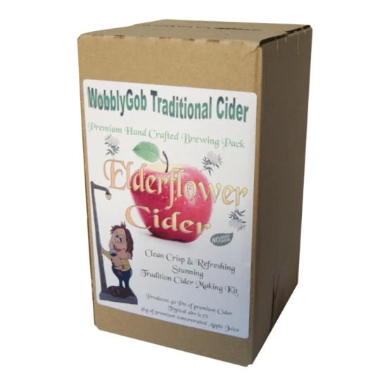 WobblyGob - Elderflower Cider - 40 Pint
