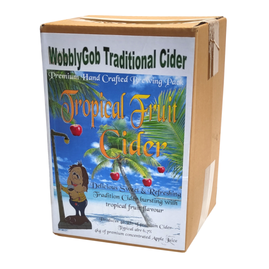 WobblyGob - Tropical Fruit Cider - 40 Pint