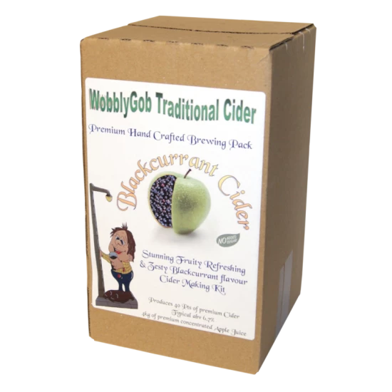WobblyGob - Blackcurrant Cider - 40 Pint