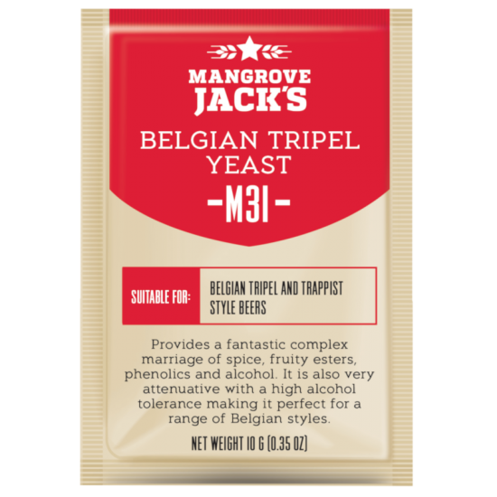 Mangrove Jacks - M31 Belgian Tripel Yeast - 10g Sachet