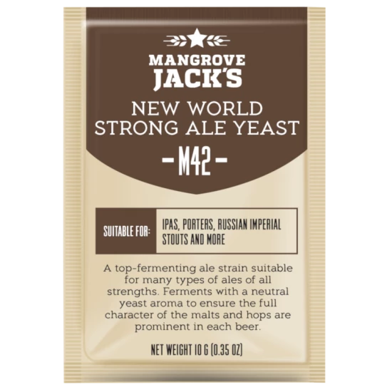 Mangrove Jacks - M42 New World Strong Ale Yeast - 10g Sachet