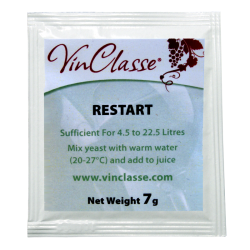 VinClasse Wine Making Yeast - Restart - 7g Sachet